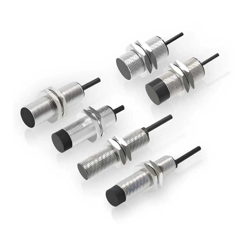 AKUSENSE TLF18-08PO-E2 Extended Distance Flush Cylindrical Inductive Metal Sensor Proximity Switch