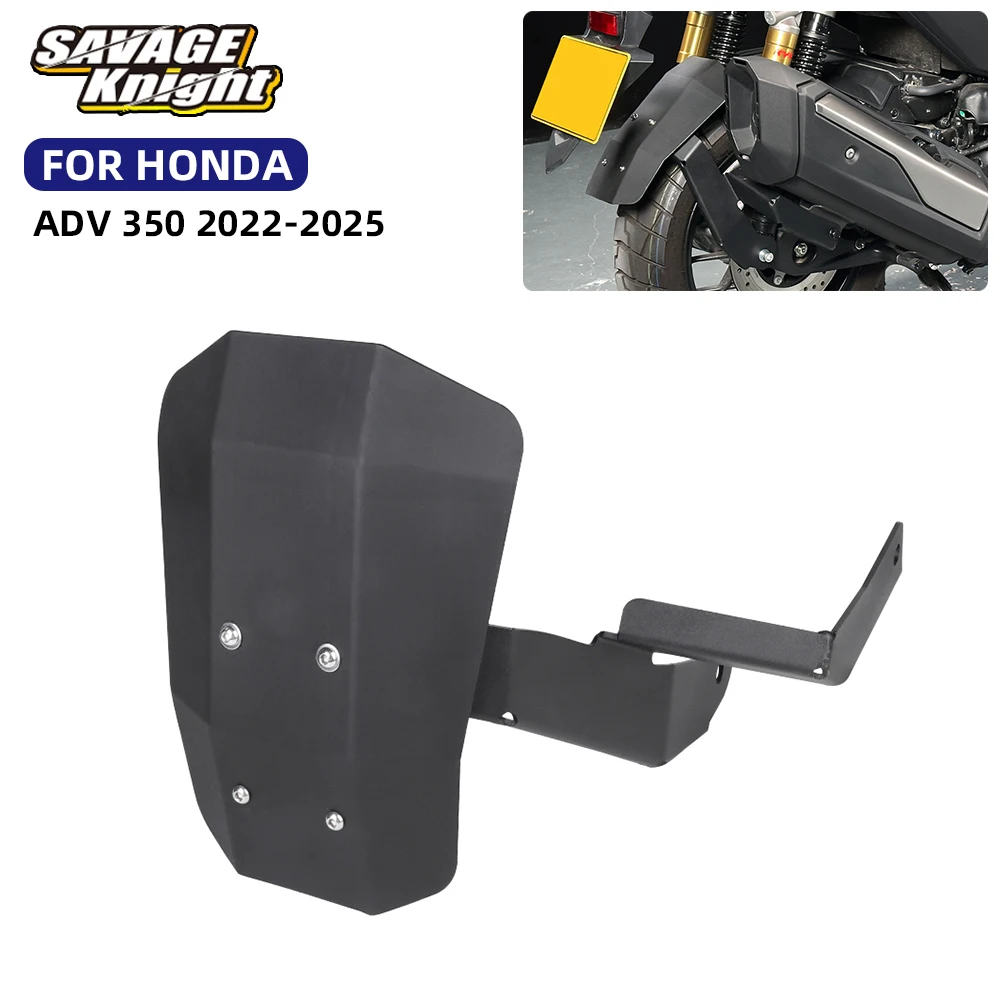

Motorcycle Rear Fender Splash Mudguard For Honda ADV 350 ADV350 2022-2025 Hugger Mud Guards Cover Wheel Mudflap Mud Splash Guard