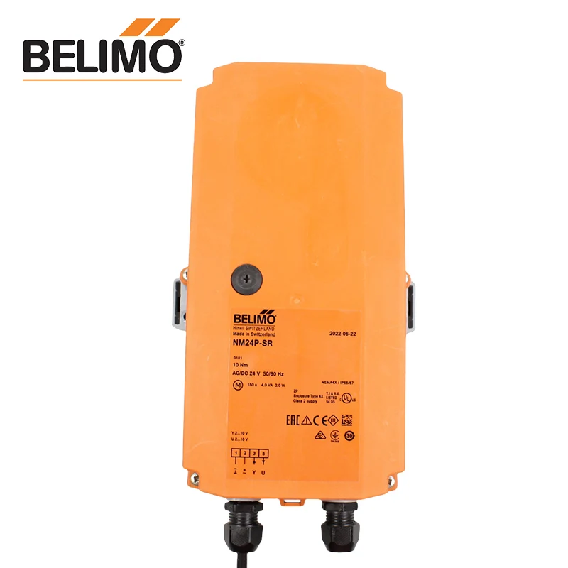 

BELIMO NM24P-SR роторный привод (RobustLine) 10 нм HVAC в наличии оригинальный водонепроницаемый привод