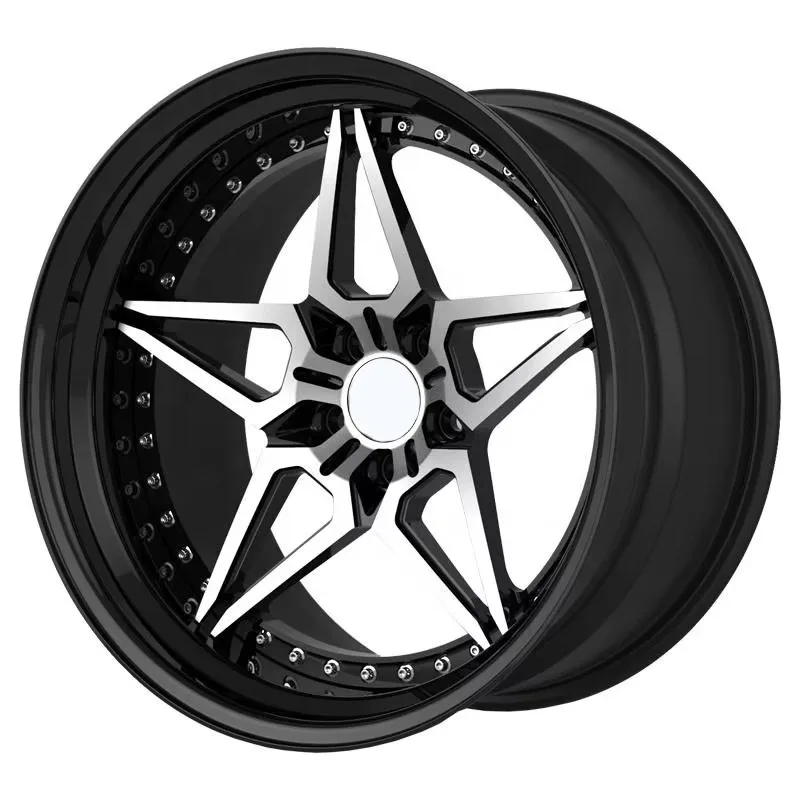 26 Style  Forged 2 Piece Wheels Custom Deep Concave Deep Dish Wheels 17 18 19 20 21 22 23 24 Inch For BMW X5 E70 for Audi