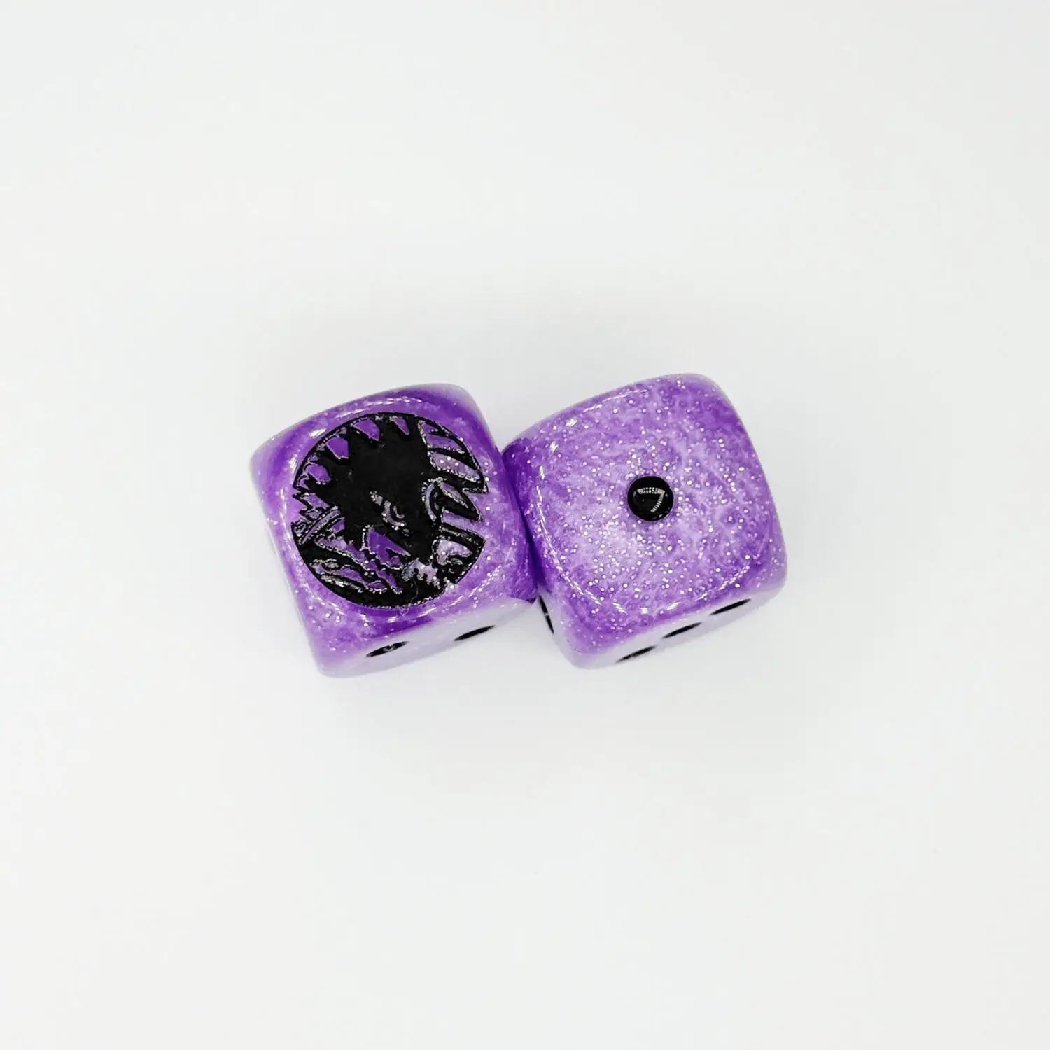 2Pcs/set 2Mm Diy Self Made Digimon Adventure Belphemon Damage Indicator Dice Lilithmon Plastic Dice Set Anime Card Gift Toys