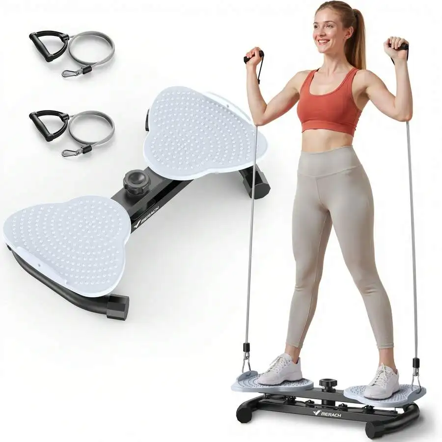 Waist Twist Machine Exercise, Ab Twist Board With 300 Lbs Weight Capacity, Abs Workout For Slim Waist And Core Ab Exercise, Nois
