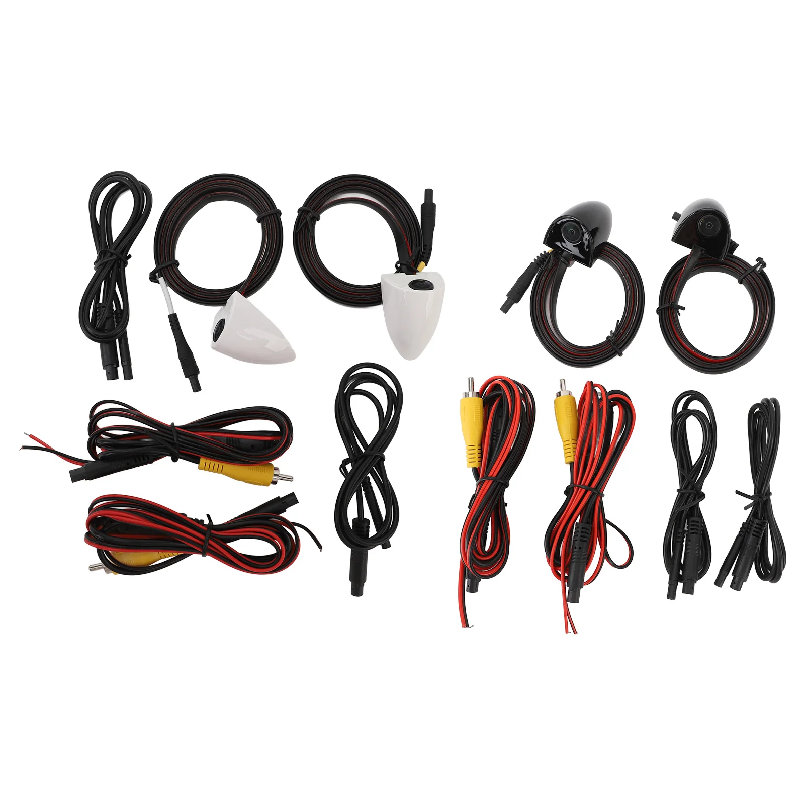 Car Blind Spot Camera Night Vision Assist Water Resistant Tape Mounting Left Right Side View Camera for Car Surveillance System