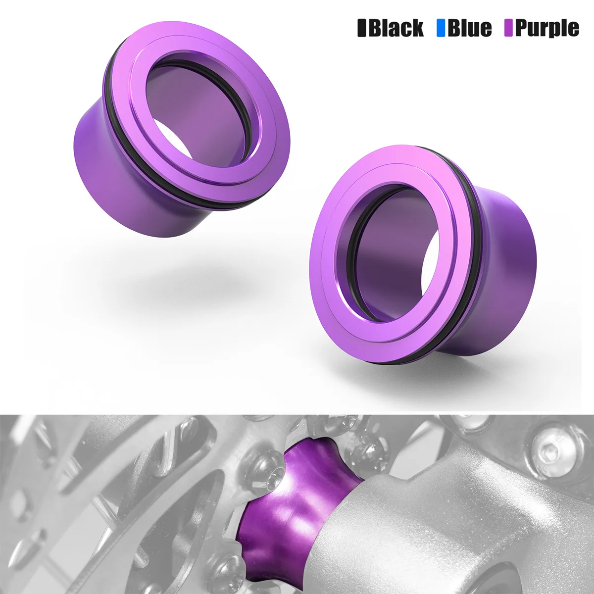 

For Surron Electric Bike Front Wheel Spacers Hub Collar O-ring Kit For 2025 2024 Surron Light Bee X S L1E Surron Light Bee Parts