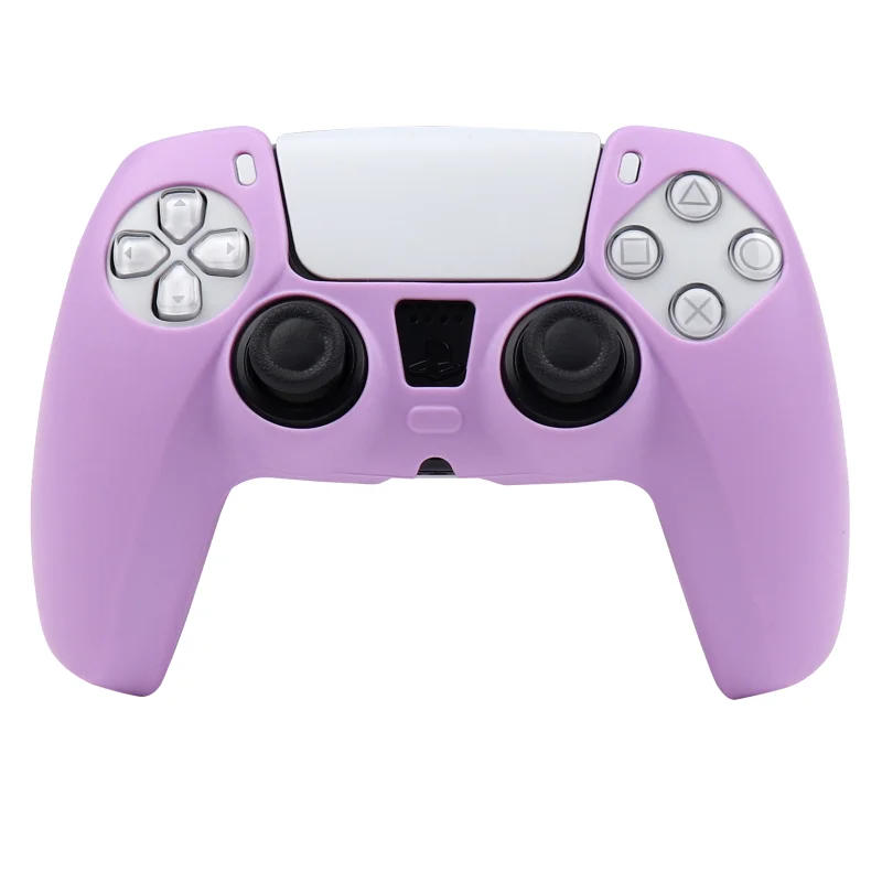 Purple Soft Silicone Protective Case For PS4 PS5 Xbox One S Controller Skin Gamepad Case Cover for Xbox Series X S Control Skin