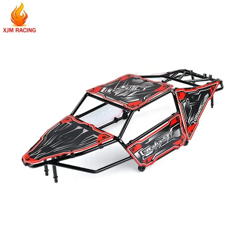 Metal Roll Cage with Car Shell Kit for 1/5 Hpi Rofun Baha Rovan Km Mcd Baja 5TS Remote Control Car Truck Parts