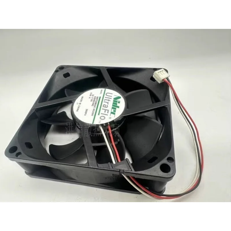 D 1 pcs 3-Wire Cooling Fan For Nidec U80T24MUA7-53J241 8025 8CM 24V 0.09A