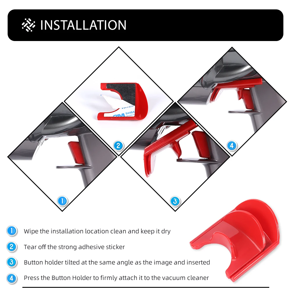 Picture 7: Trigger Lock Power Button Lock On/Off Status Button For Dyson V10/V11/V15 Vacuum Cleaner On Off Control Clamp Status Vacuum