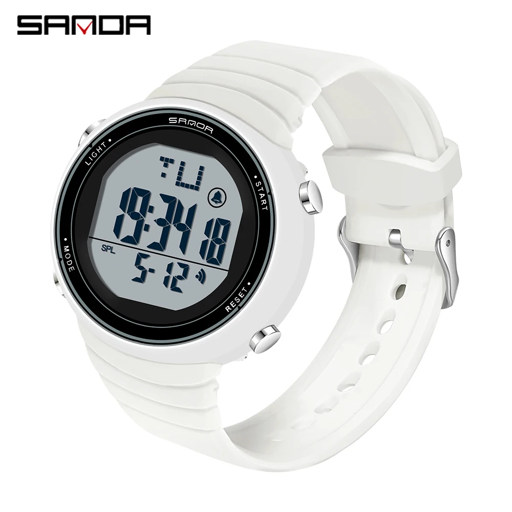 Fashion Sanda 2022 New Top Brand Sports Women Watches Casual Waterproof Led Digital Watch Female Wristwatches Clock