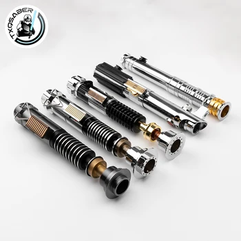 Txqsaber Lightsaber Gevest Lege Metalen Onderdelen Voor Laser Zwaard Zonder Core Obi Wan Anakin Graflex Luke Custom Accessoires Speelgoed