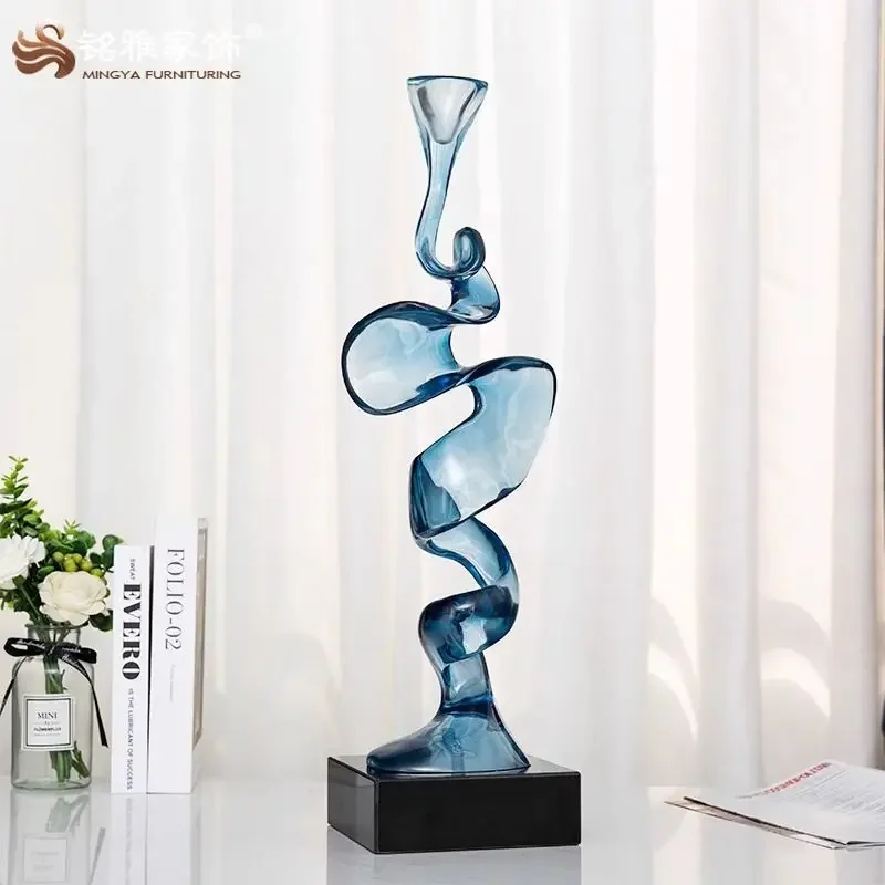 Modern minimalist abstract ornaments Light luxury craftsmanship, art, home decoration, housewarming gifts