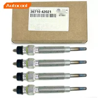 4/8/12 Uds Turbo diésel calentador bujías incandescentes para Hyundai Terracan Grace H100 Galloper H1 Imax Pajero 3671042021 36710-42021 ADG01801