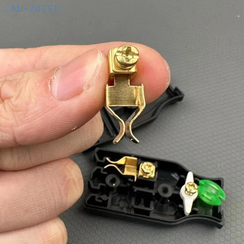 【J】1/5PCS Female Socket Type A Power Strip Connector America 2 Pole 10A Male US Wiring Plug Japan Rewirable Cable Convert Plug