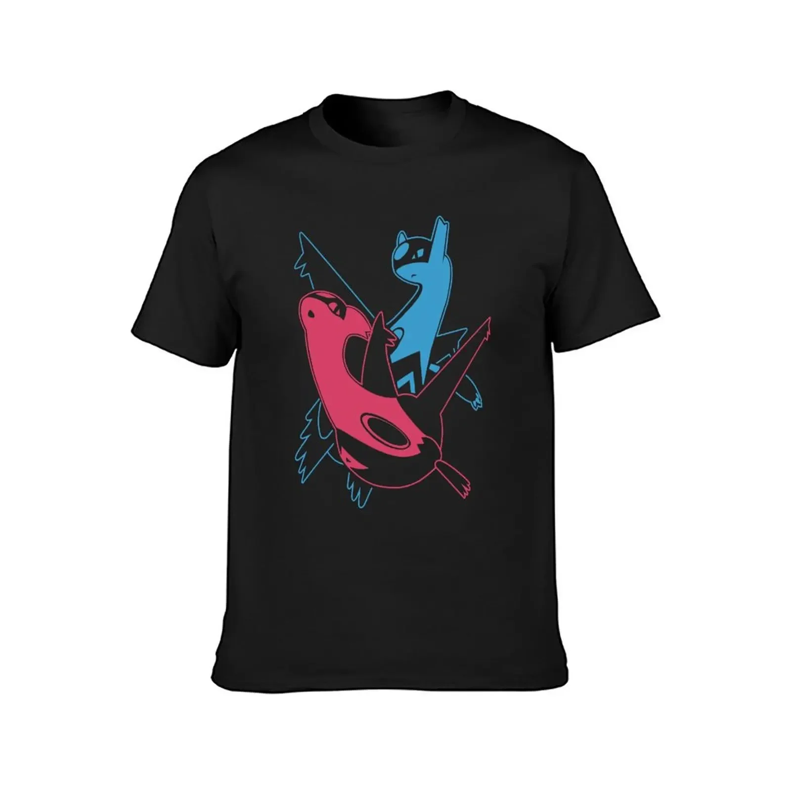 Imagination Connecting One Song Cute Eon Duo Latios And Latias - Pkmn Go Cute Gifts T-Shirt sports fans Men's t-shirts