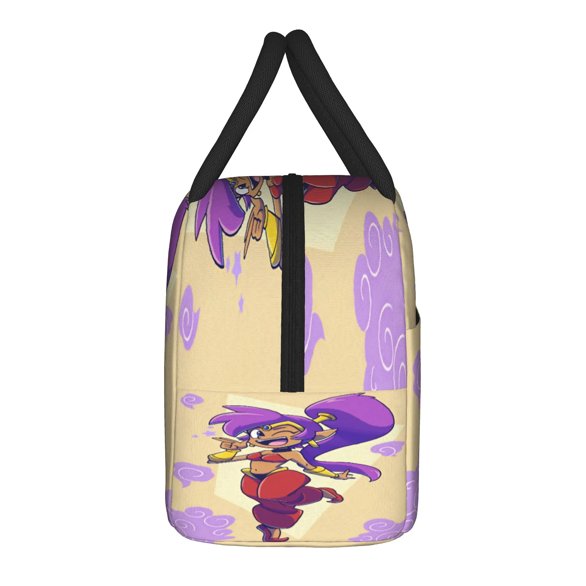 Shantae Half Genie Lunch Bag  Kawaii Lunch Box For Women Picnic Portable Cooler Bag Waterproof Designer Tote Food Bags
