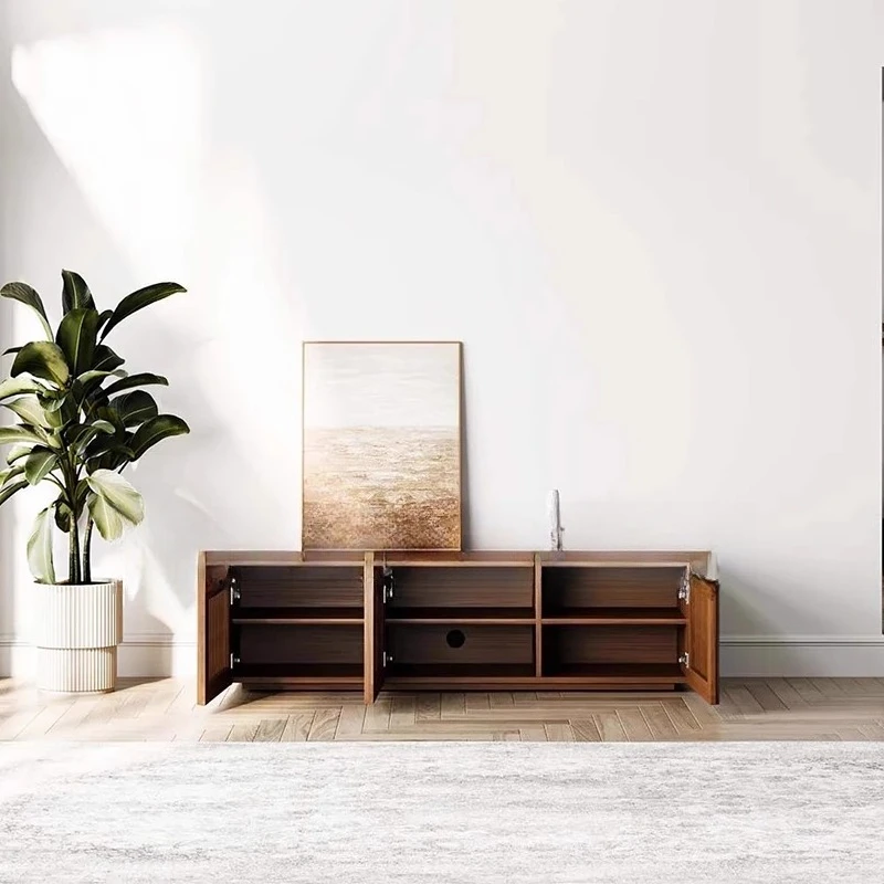 

Electric Fireplace Entertainment Center TV Stand Modern Floating Wood Console Storage Cabinet Muebles Para Sala Home Furniture