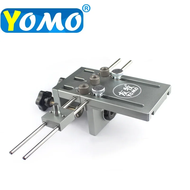 Nuovo Nuovo Legno Tassello Jig Lavorazione Del Legno Guida di Foratura Kit Localizzatore Tassello Maschere Kit Per Mobili Armadio Collegamento MD590