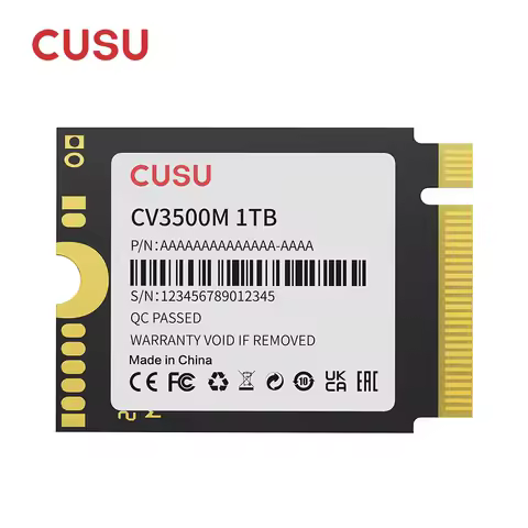 CUSU NVMe SSD 512GB 1TB M.2 2230 SSD Hard Drive PCIe3.0 M2 Solid State ssd Disk for Steam Deck laptop
