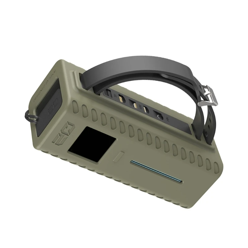 ปลอกเคสซิลิโคนป้องกัน AntiScratch พร้อมการจัดการสายเคเบิลสำหรับตัวป้องกันอุปกรณ์ป้องกัน CUKTECH No.20 สำหรับนักเดินทาง