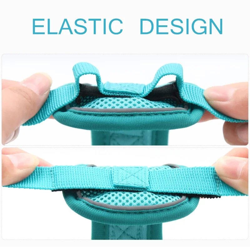 Pet Reflective Nylon Dog Harness No Pull Adjustable Medium Large Naughty Dog Vest Safety Vehicular Lead Walking Running