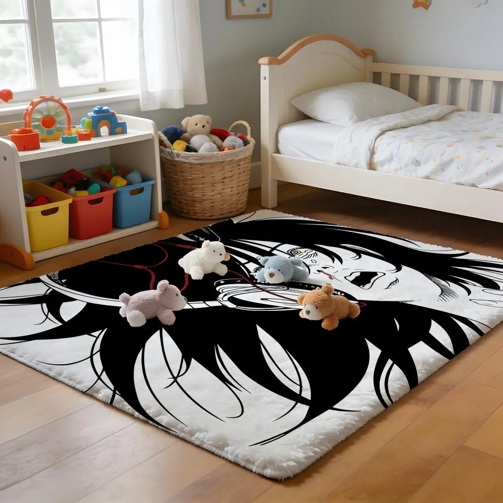 

Floor Mat Soft Flannel Rug Non-Slip Absorbent Mat for Bathroom Bedroom Home Decor Rapper G-Gunna