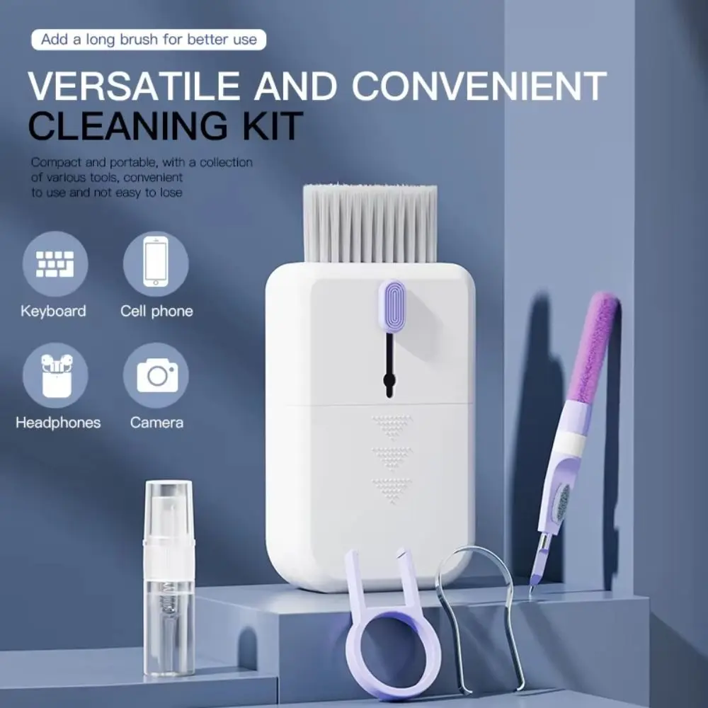 11 in 1 Keyboard Cleaning Kit Multifunction Cleaner Earphone Cleaning Pen Electronics Dust Brush Digital Product Cleaning Brush