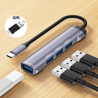 USB C Splitter Port HUB USB3.0 Extension for Macbook Air Pro Lenovo Dell Samsung Huawei Xiaomi PC Laptops Smartphones Tablets