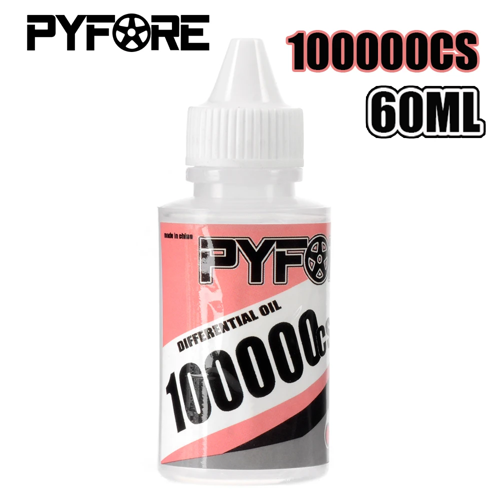 PYFORE 100000CS-50000CST Concentration Differential Oil 60ml รีโมทคอนโทรลรุ่นรถ Differential Oil ความบริสุทธิ์สูง