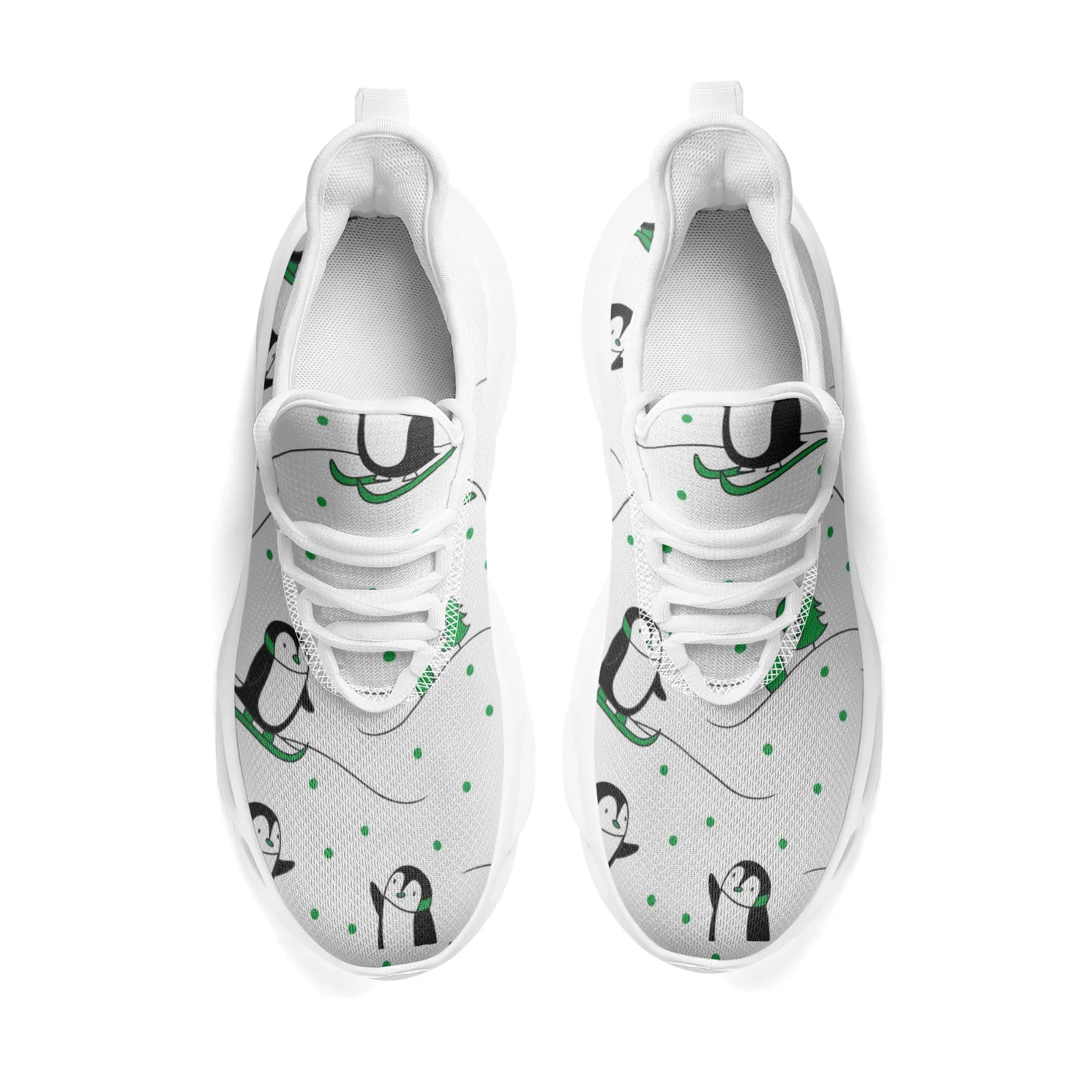 Chaussures personnalisées femmes espadrilles décontractées motif coloré imprime adolescent chaussures de course légères chaussures EUR36-48