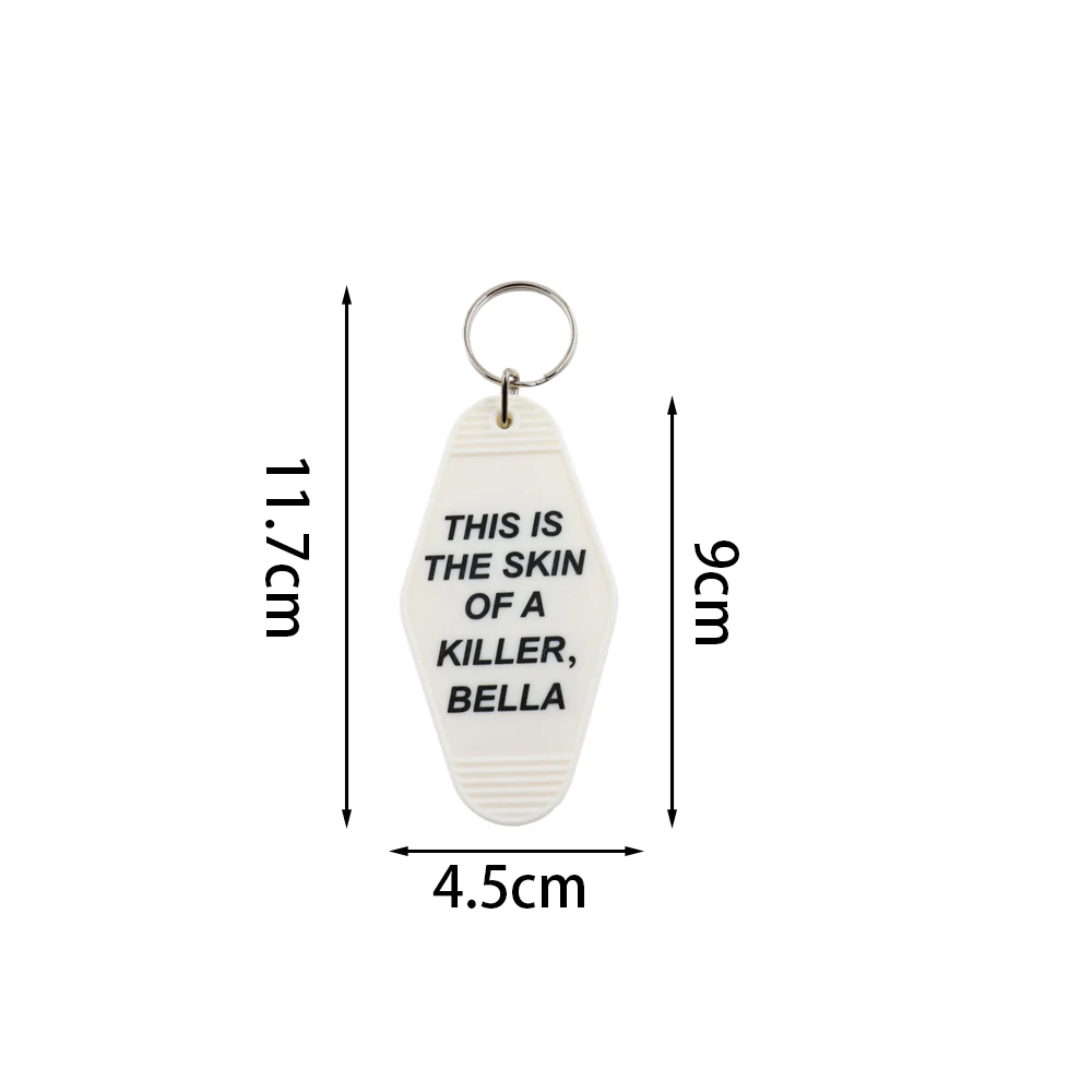 هذا هو جلد القاتل بيلا المفاتيح فيلم الشفق إدوارد خطوط مفتاح العلامة مصاص دماء كيرينغ المشجعين جمع شخصية Acc