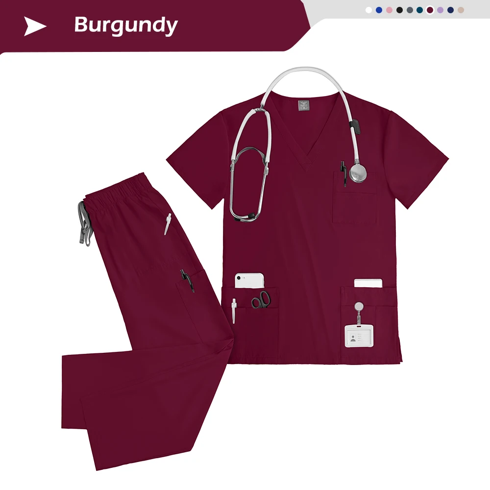 Peeling-Sets, Krankenpflege-Uniformen, medizinisches Krankenhaus, Ärzte, Krankenschwestern für Frauen und Männer, klinisches Sanitär-Outfit, Anzug, Schönheitssalon, SPA-Uniform