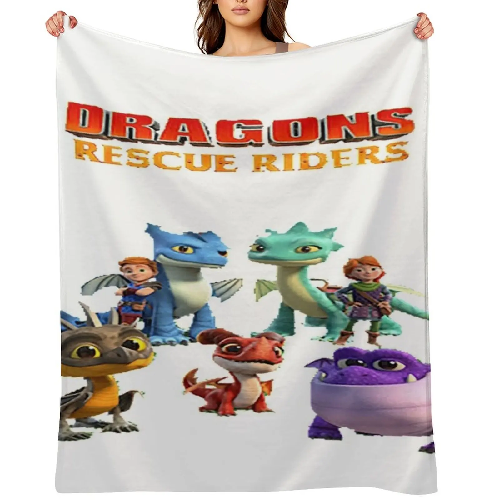 

Dragons Rescue Riders Throw Blanket decorative Luxury St Soft Big Blankets For Baby Blankets
