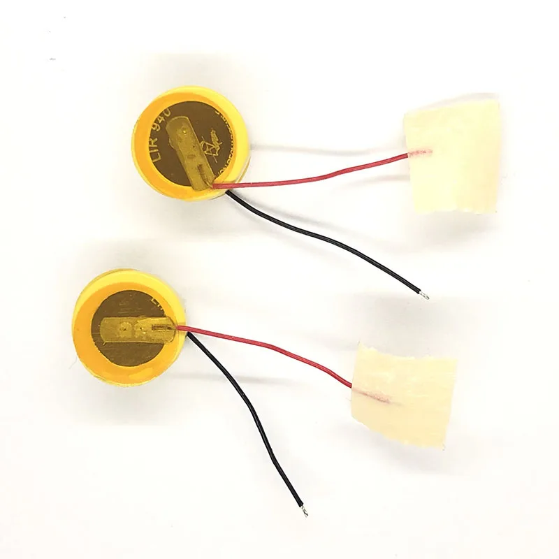 1 unids/lote LIR940 25mAh 3,6 V con cable de batería de litio es adecuada para auriculares Bluetooth TWS batería recargable portátil inteligente.