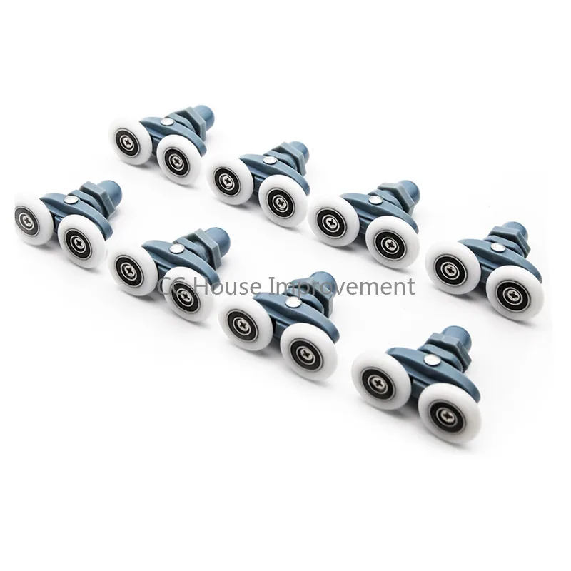 Twin Shower Door Rollers/Runners Wheels Shower Room Pulley