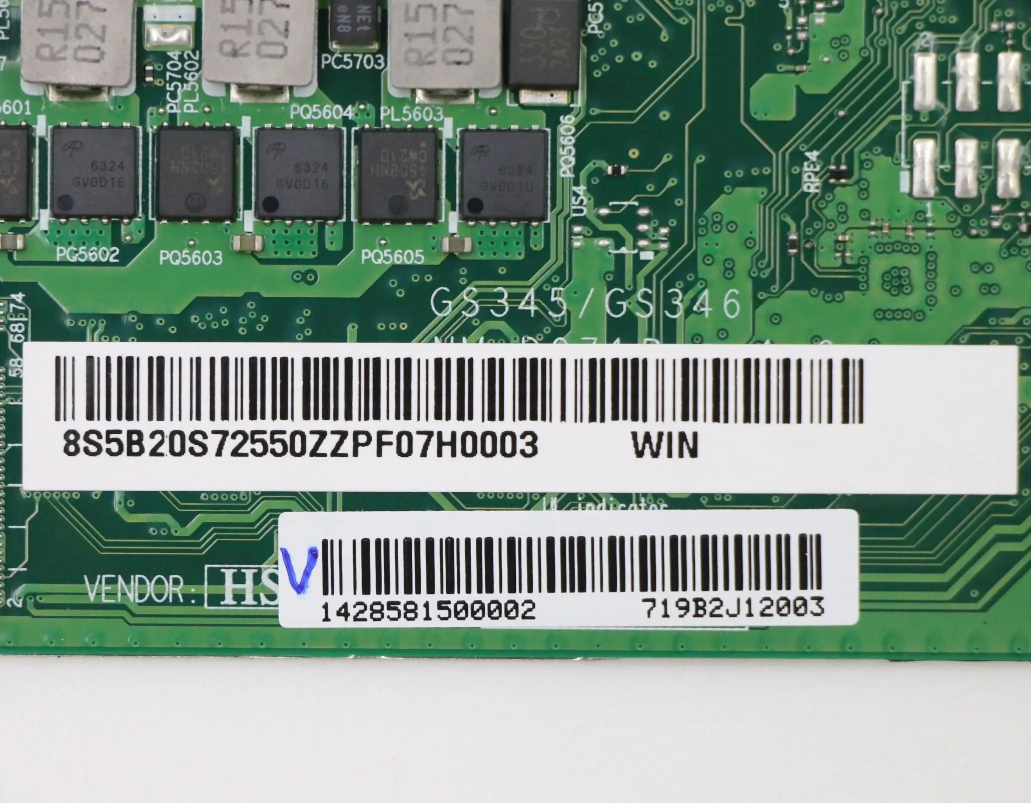 Imagem -06 - Ideapad-placa-mãe Portátil Compatível para Substituição sn Nm-d071 Fru pn 5b20s72550 Cpu R54600u R74800u Uma Dram 16g S54013are