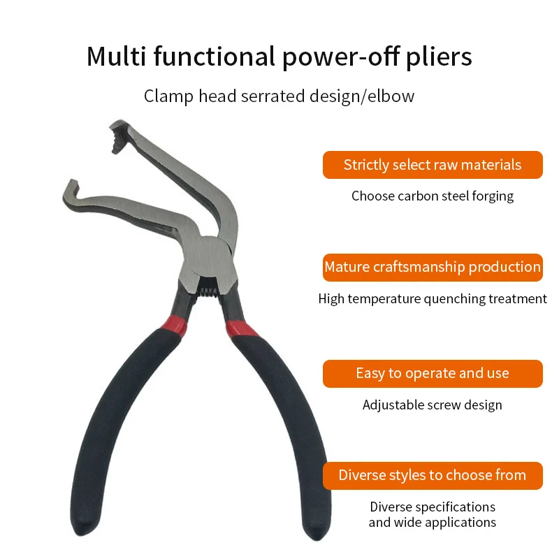 60 Degree Electrical Disconnect Pliers Multi-purpose Wire Breaking Pliers Line Breakage Oil Pipe Separation Cut Off Power Pliers