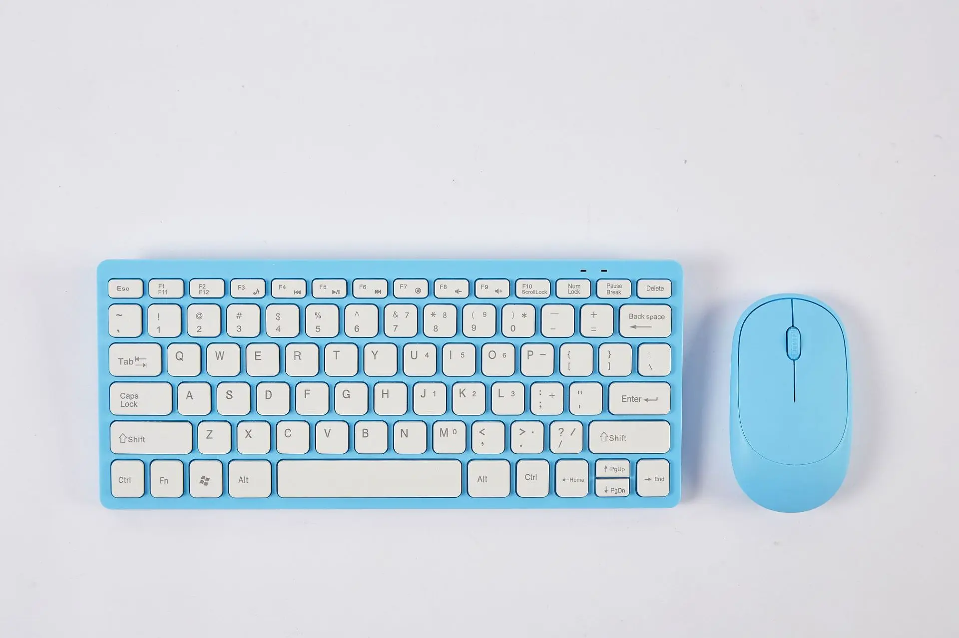 2.4G Wireless Keyboard and Mouse Protable Mini Keyboard Mouse Combo Set For Notebook Laptop Mac Desktop PC Computer Smart TV PS4 image 5