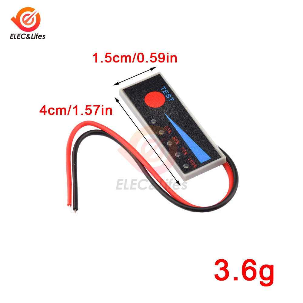 1S 2S 3S 4S 5S 6S 7S 3,7V-29,4V Lithium-Batterie Li-po Li-Ion Kapazität Anzeige Bord Power Display Lade Ladung LED Tester