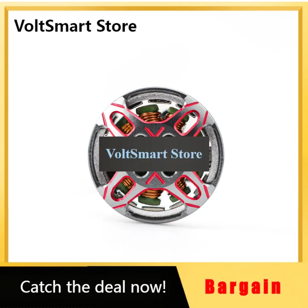 VoltS4pcs HGLRC SPECTER 1303.5 KV5500 Brushless Motor 2-4S Suitable For 2-3 Inch Whoop/toothpick Machine FPV Spare Parts