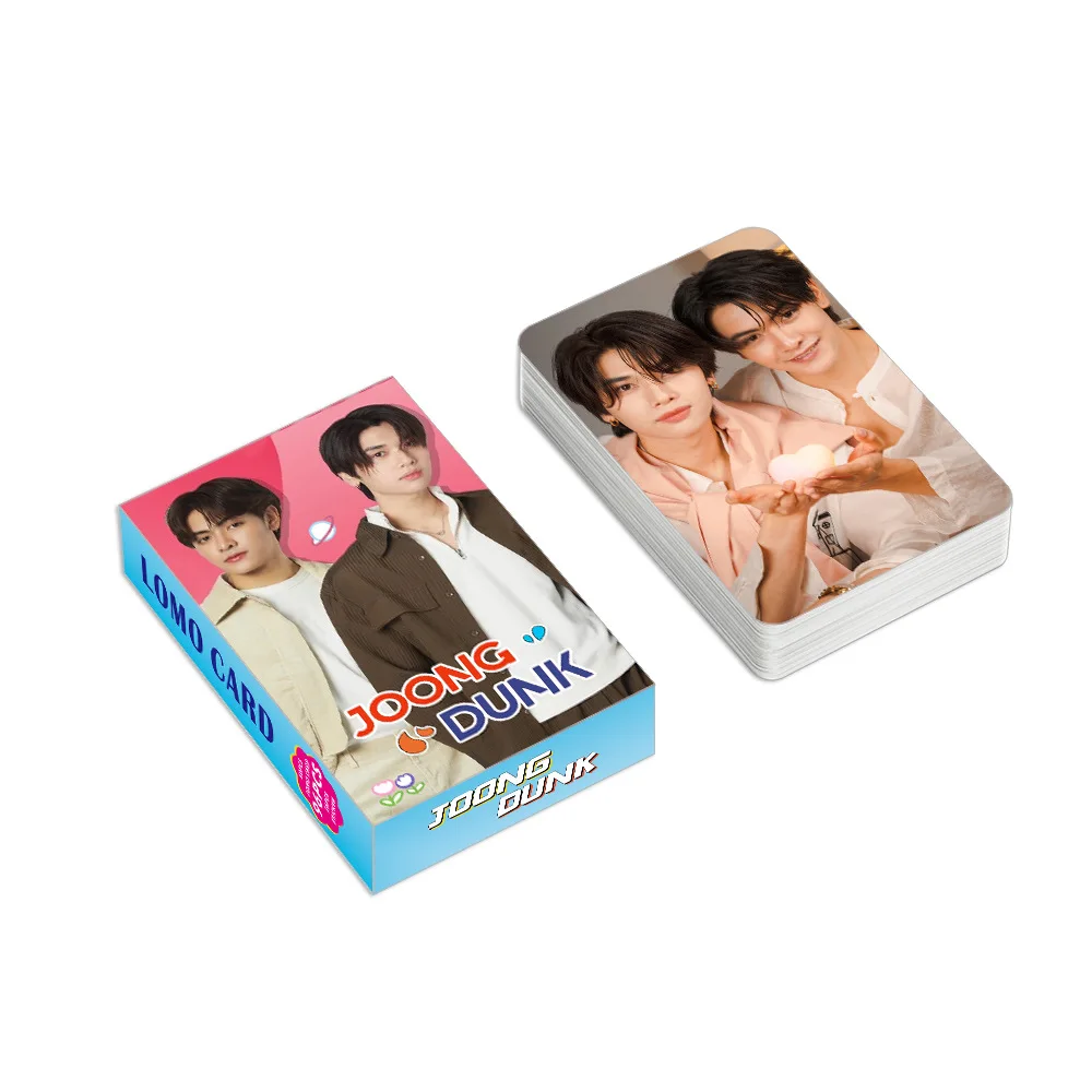 96 Pcs/Set Thai Star JoongDunk Laser Lomo Card Joong and Dunk Characters 3 Inches Photocard Stickers Fans Collection Cards