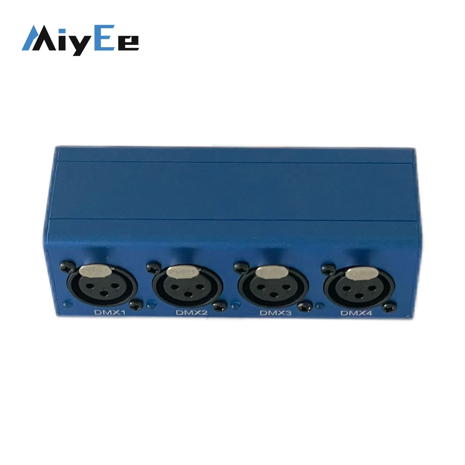 ARTNET MINI RDM 4-Port Output DMX512 Controller 2048CH Artnet to DMX Adapter with LED Screen