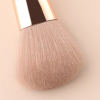 Pinceau de maquillage double embout, pinceau blush rond + pinceau poudre large à poils doux, outil de maquillage pour le visage 5