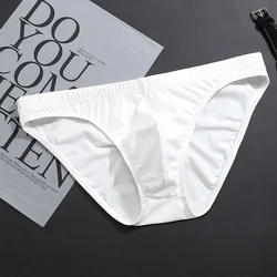Men's Sexy Comfortable Breathable Low-rise U-convex Pouch Briefs Underwear Underpants Man Panties 1pc