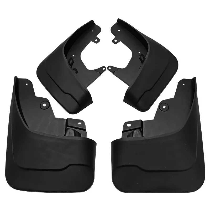 4PCS Mud Flaps Splash Guards Mudguards Fenders Car Accessories For Great Wall WEY POER 2020-2022 Front Rear ABS Anti-splash