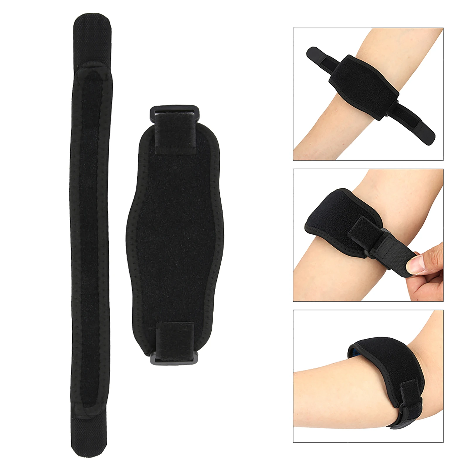 Adjustable Elbow Support Basketball Tennis Golf Elbow Support Strap Elbow Pads Lateral Pain Syndrome Epicondylitis Braces