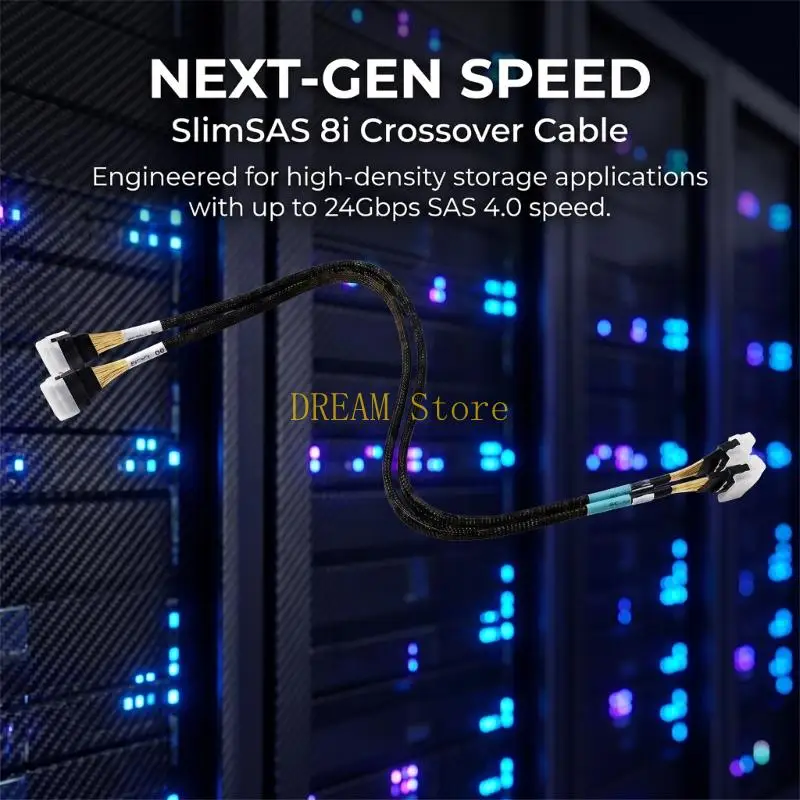 Internal 24 Gbps Data Cable SFF-8654 8i for Storage Hardware Use Best Sale