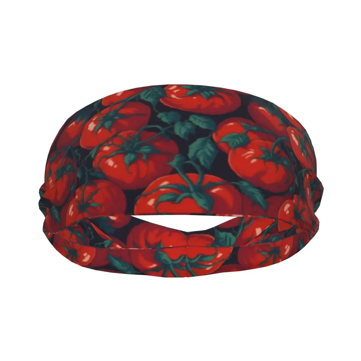 

Sports Headband Portable Hair Band Red Tomatoes Hair Wrap Brace Cycling Running Exercising Sweatband