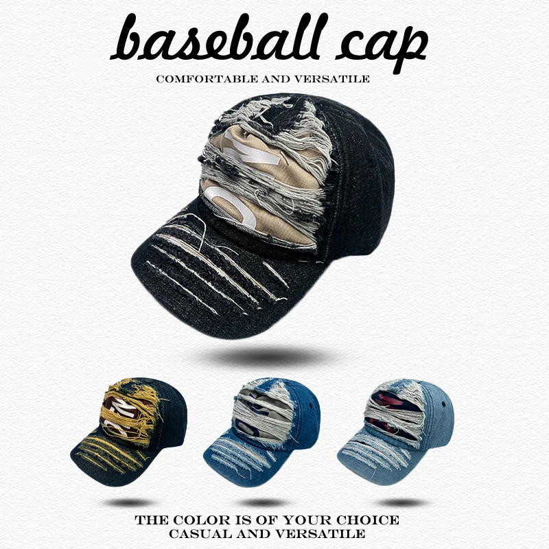 ظلة الشخصية تنوعا استغاثة بلغت ذروتها قبعات الموضة في الهواء الطلق جديد الرجال النساء الأمريكية الرجعية كسر نمط خطابات قبعات البيسبول