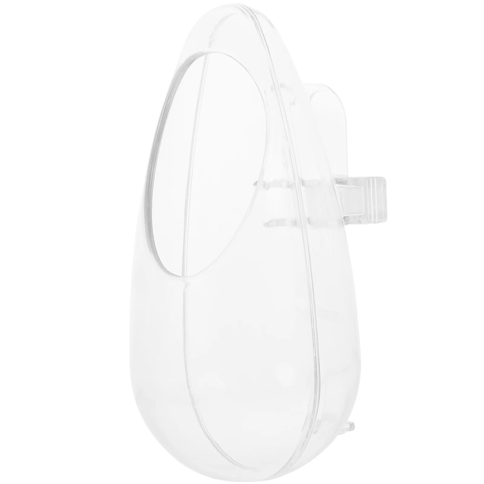

Plastic Bird Feeder for Hanging Cage Accessories Refillable Food Dispenser Suet Window Parakeet Cockatiel Parrot No Mess Weather