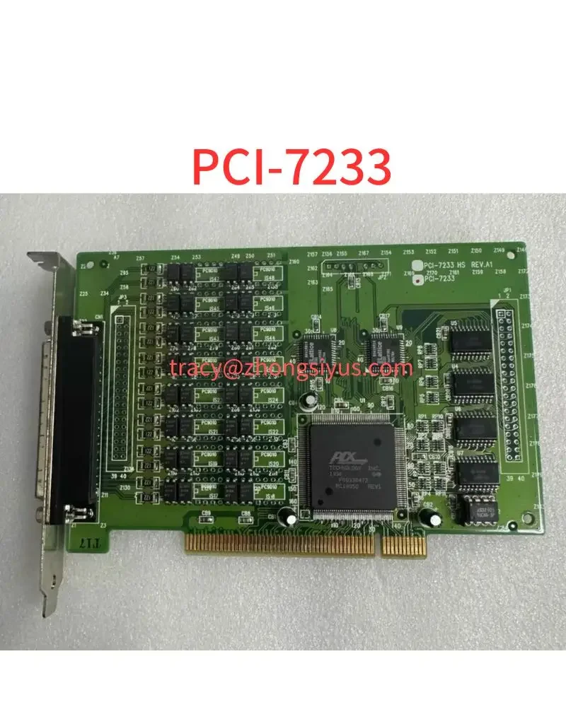 

Used PCI-7233 isolated digital input and output card, data acquisition card